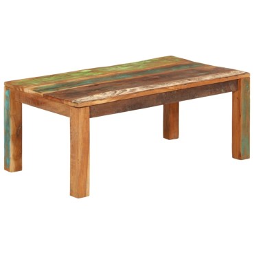 vidaXL Τραπεζάκι Σαλονιού 110x55x40cm Μασίφ Ανακυκλωμένο Ξύλο 1 τεμ.