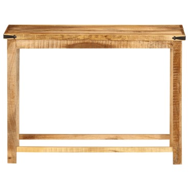 vidaXL Τραπέζι Κονσόλα 100x30x75cm από Μασίφ Ξύλο Μάνγκο