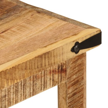 vidaXL Τραπέζι Κονσόλα 100x30x75cm από Μασίφ Ξύλο Μάνγκο