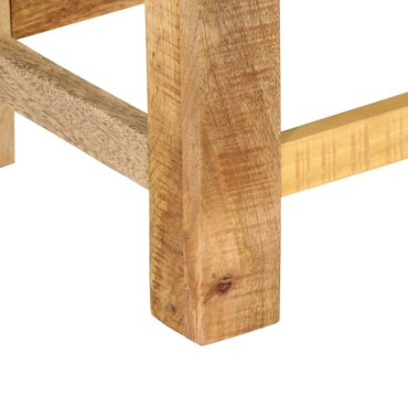 vidaXL Τραπέζι Κονσόλα 100x30x75cm από Μασίφ Ξύλο Μάνγκο