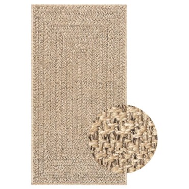 vidaXL Χαλί ZIZUR Όψη Γιούτας Εσωτ. & Εξωτ. Χώρου 60x110cm