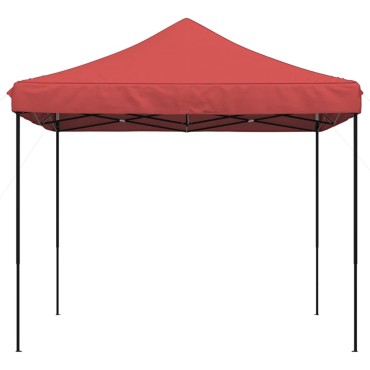 vidaXL Τέντα Εκδηλώσεων Πτυσσόμενη Pop-Up Μπορντό 292x292x315 εκ.