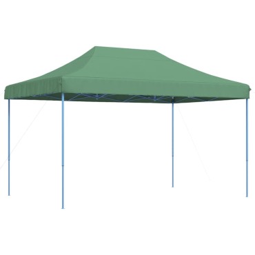 vidaXL Τέντα Εκδηλώσεων Πτυσσόμενη Pop-Up Πράσινο 440x292x315 εκ.
