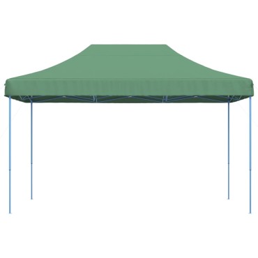 vidaXL Τέντα Εκδηλώσεων Πτυσσόμενη Pop-Up Πράσινο 440x292x315 εκ.