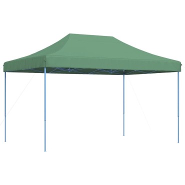 vidaXL Τέντα Εκδηλώσεων Πτυσσόμενη Pop-Up Πράσινο 440x292x315 εκ.