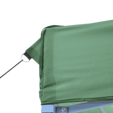 vidaXL Τέντα Εκδηλώσεων Πτυσσόμενη Pop-Up Πράσινο 440x292x315 εκ.