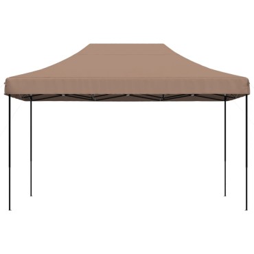 vidaXL Τέντα Εκδηλώσεων Πτυσσόμενη Pop-Up Καφέ 440x292x315 εκ.
