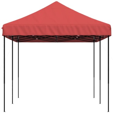 vidaXL Τέντα Εκδηλώσεων Πτυσσόμενη Pop-Up Μπορντό 580x292x315 εκ.