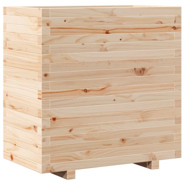 vidaXL Ζαρντινιέρα 70x40x72 εκ. από Μασίφ Ξύλο Πεύκου