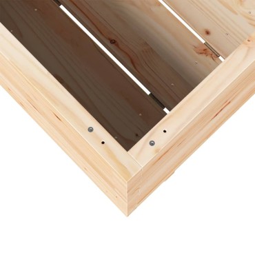vidaXL Ζαρντινιέρα 70x40x72 εκ. από Μασίφ Ξύλο Πεύκου