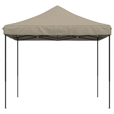 vidaXL Τέντα Εκδηλώσεων Πτυσσόμενη Pop-Up Taupe 292 x 292 x 315 εκ.