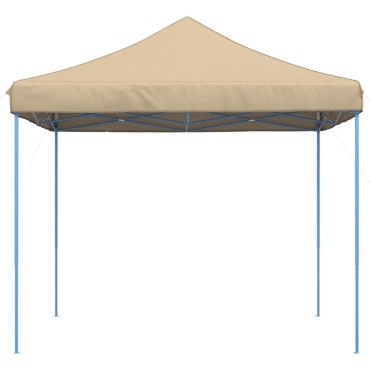 vidaXL Τέντα Εκδηλώσεων Πτυσσόμενη Pop-Up Μπεζ 292 x 292 x 315 εκ.