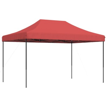 vidaXL Τέντα Εκδηλώσεων Πτυσσόμενη Pop-Up Μπορντό 440x292x315 εκ.
