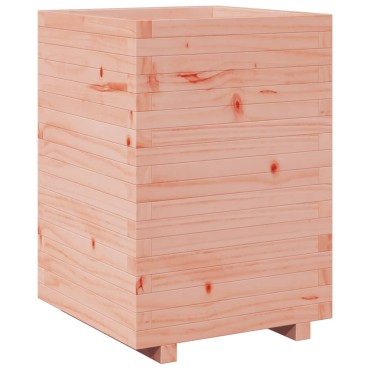 vidaXL Ζαρντινιέρα Κήπου 50x50x72,5 εκ. από Μασίφ Ξύλο Ψευδοτσούγκας