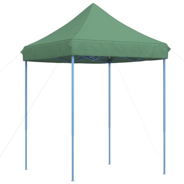 vidaXL Τέντα Εκδηλώσεων Πτυσσόμενη Pop-Up Πράσινο 410x279x315 εκ.
