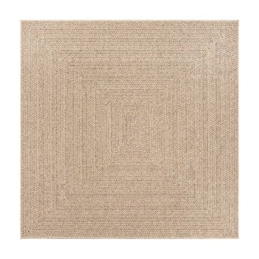 vidaXL Χαλί ZIZUR Όψη Γιούτας Εσωτ. & Εξωτ. Χώρου 200x200cm