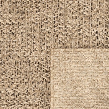 vidaXL Χαλί ZIZUR Όψη Γιούτας Εσωτ. & Εξωτ. Χώρου 200x200cm