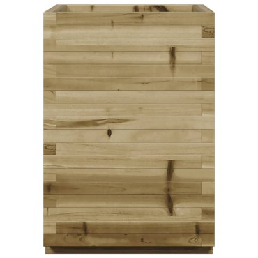 vidaXL Ζαρντινιέρα 50x50x72,5 εκ. Εμποτισμ. Ξύλο Πεύκου