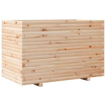 vidaXL Ζαρντινιέρα 110x60x72 εκ. από Μασίφ Ξύλο Πεύκου