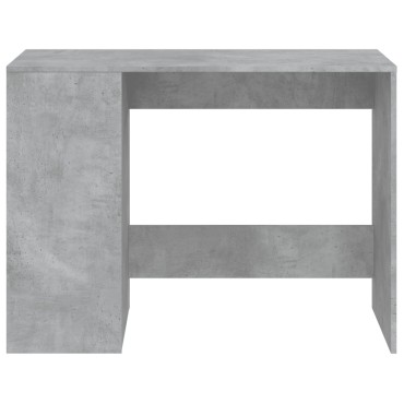 vidaXL Γραφείο Γκρι Σκυροδέματος 102x50x75cm Επεξεργασμένο Ξύλο 1 τεμ.