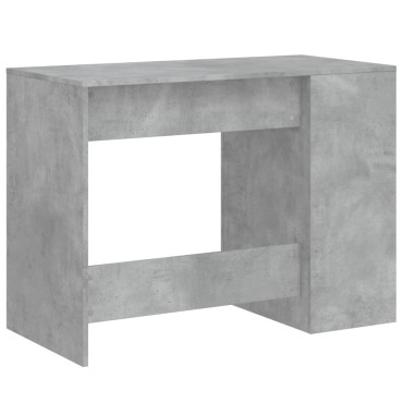 vidaXL Γραφείο Γκρι Σκυροδέματος 102x50x75cm Επεξεργασμένο Ξύλο 1 τεμ.