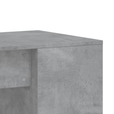 vidaXL Γραφείο Γκρι Σκυροδέματος 102x50x75cm Επεξεργασμένο Ξύλο 1 τεμ.