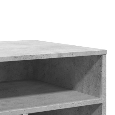 vidaXL Βάση Εκτυπωτή με Ρόδες Γκρι Σκυρ. 60x50x67 εκ.