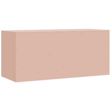 vidaXL Έπιπλο Τηλεόρασης Ροζ 99x39x44cm από Ατσάλι