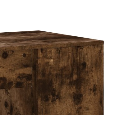 vidaXL Γραφείο Καπνιστή Δρυς 102x50x75cm από Επεξεργασμένο Ξύλο 1 τεμ.