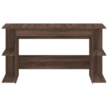 vidaXL Γραφείο Καφέ Δρυς 140x50x75cm από Επεξεργασμένο Ξύλο 1 τεμ.