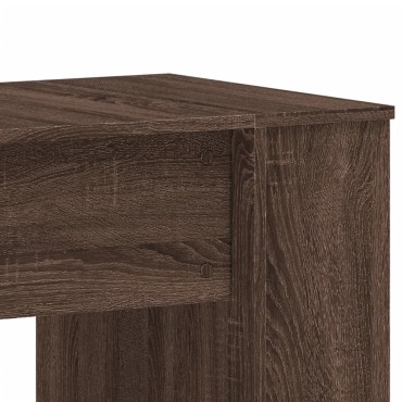 vidaXL Γραφείο Καφέ Δρυς 140x50x75cm από Επεξεργασμένο Ξύλο 1 τεμ.