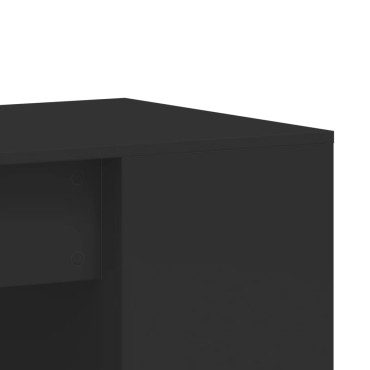 vidaXL Γραφείο Μαύρο 102x50x75cm από Επεξεργασμένο Ξύλο 1 τεμ.