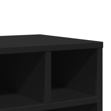 vidaXL Βάση Εκτυπωτή με Ρόδες Μαύρο 41 x 32 x 48 εκ.