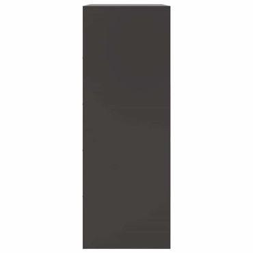 vidaXL Ντουλάπι Μαύρο 67x39x107cm από Ατσάλι 1 τεμ.