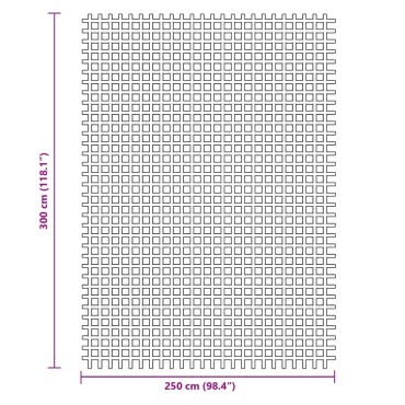 vidaXL Χαλί Σκηνής Ανθρακί 3x2,5 μ.