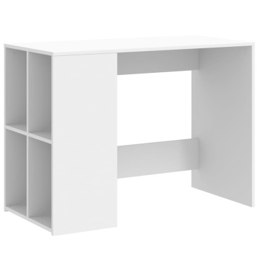 vidaXL Γραφείο Λευκό 102x50x75cm από Επεξεργασμένο Ξύλο 1 τεμ.