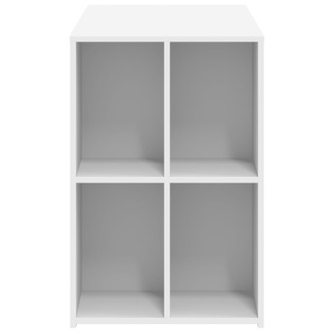 vidaXL Γραφείο Λευκό 102x50x75cm από Επεξεργασμένο Ξύλο 1 τεμ.