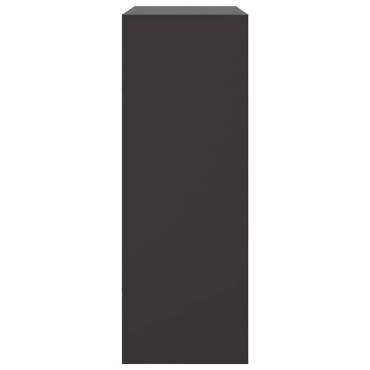 vidaXL Ντουλάπι Μαύρο 67x39x107cm από Ατσάλι 1 τεμ.