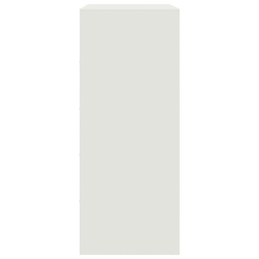 vidaXL Ντουλάπι Λευκό 67x39x95cm από Ατσάλι 1 τεμ.