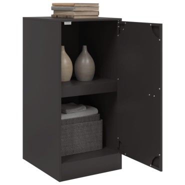 vidaXL Ντουλάπι Μαύρο 34,5x39x73cm από Ατσάλι 1 τεμ.