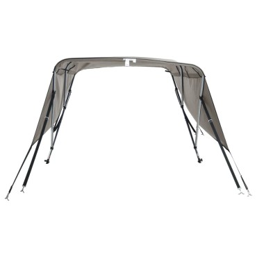 vidaXL Τέντα Σκάφους με 4 Αψίδες Τοιχώματα 243x(230-244)x137 εκ.