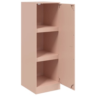 vidaXL Ντουλάπι Ροζ 34,5x39x107cm από Ατσάλι 1 τεμ.