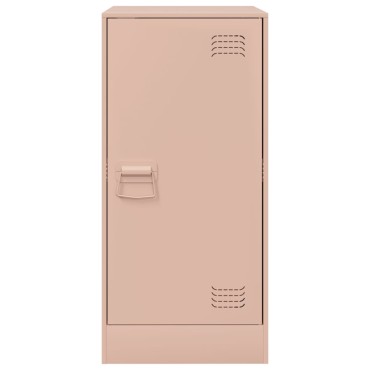 vidaXL Ντουλάπι Ροζ 34,5x39x73cm από Ατσάλι 1 τεμ.