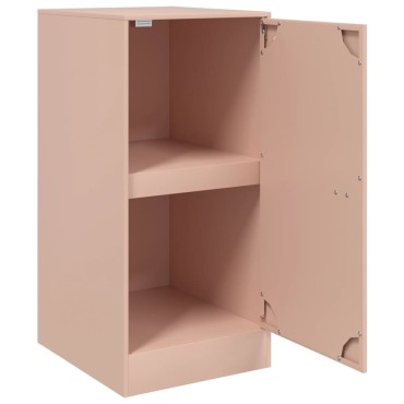 vidaXL Ντουλάπι Ροζ 34,5x39x73cm από Ατσάλι 1 τεμ.