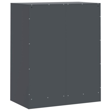 vidaXL Μπουφές Ανθρακί 67x39x83cm από Ατσάλι 1 τεμ.