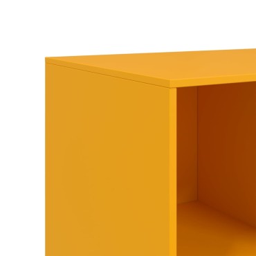 vidaXL Ντουλάπι Μουσταρδί 99x39x73cm από Ατσάλι 1 τεμ.
