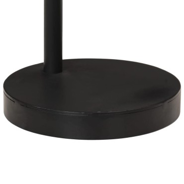 vidaXL Φωτιστικό Γραφείου 25 W Μαύρο 17x17x60 εκ. Ε27
