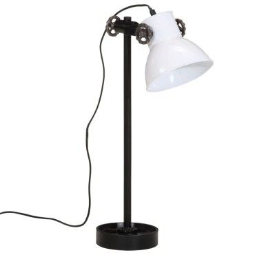 vidaXL Φωτιστικό Οροφής 25 W Αντικέ Λευκό 15x15x55 εκ. Ε27