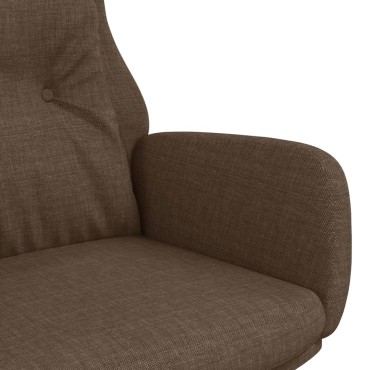 vidaXL Πολυθρόνα Relax Καφέ Υφασμάτινη 70x77x94cm 1 τεμ.