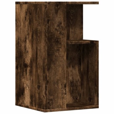 vidaXL Βοηθητικό Τραπέζι Καπνιστή Δρυς 35x35x60cm Επεξεργασμένο Ξύλο